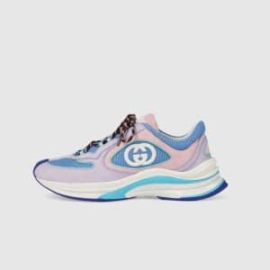 구찌 남/녀 GG 블루 라이톤 - Gucci Unisex Blue Sneakers- gu9…