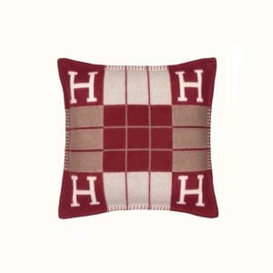 에르메스 이니셜 버건디 쿠션 - Hermes Initial Burgundy Cushion …