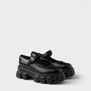 프라다 여성 브러시드 가죽 모놀리스 메리 제인 - Prada Womens Brushed L…