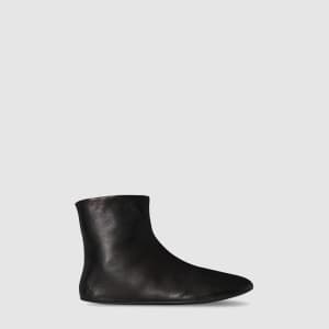 더 로우 여성 Stella 가죽 시어링 부츠 - The Row Womens Stella L…