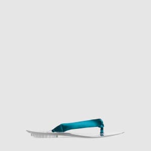 알라이아 여성 새틴 인비저블 토 스트랩 뮬 - Alaia Womens Satin Invis…