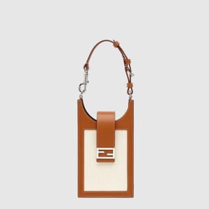 펜디 여성 바게트 폰 홀더 크로스백 - Fendi Womens Baguette Phone …
