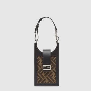 펜디 여성 바게트 폰 홀더 크로스백 - Fendi Womens Baguette Phone …