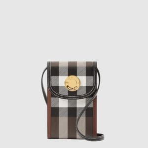 버버리 여성 엘리자베스 체크 폰 백 - Burberry Womens Elizabeth Ph…