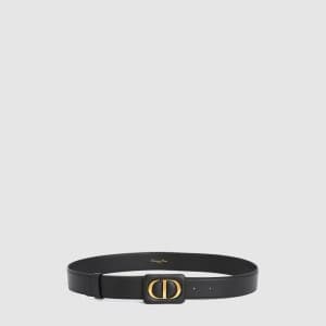 디올 남성 CD 로고 레더 벨트 - Dior Mens CD Logo Leather Belt…