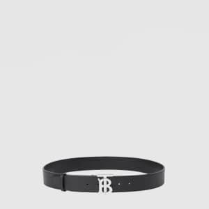 버버리 남성 레더 TB 벨트 - Burberry Mens Leather TB Belt - …