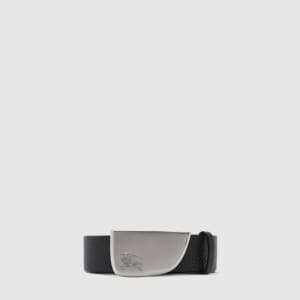 버버리 남성 레더 쉴드 벨트 - Burberry Mens Leather Shield Bel…