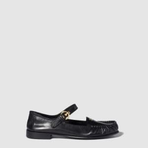 미우미우 여성 스트랩 가죽 로퍼 - Miu Miu Womens Strap Leather L…