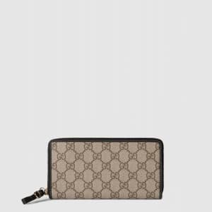 구찌 남성 GG 엠블럼 지퍼 장지갑 - Gucci Mens GG Emblem Zipper …