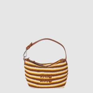 미우미우 여성 크로셰 파우치 - Miumiu Womens Crochet Pouch - mi…