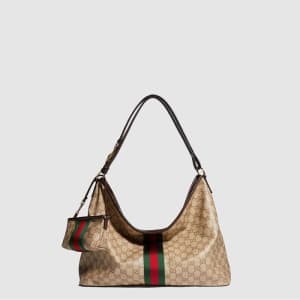 구찌 여성 웹 라지 숄더백 - Gucci Womens Web Large shoulder b…