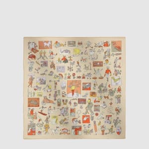 에르메스 여성 까르 리브르 스카프 - Hermes Womens Carre Libre sca… - 1