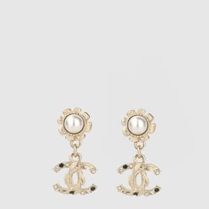 샤넬 여성 더블 C 이어링 - Chanel Womens Double C Earring - … - 1