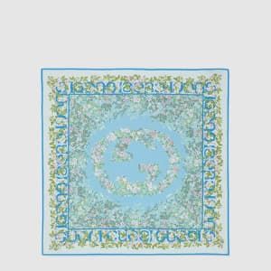 구찌 여성 프린트 실크 까레 - Gucci Womens Printed Silk Carré … - 1