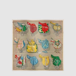 에르메스 여성 뚜 앙 셀 스카프 - Hermes Womens Tous en Selle sc… - 1