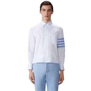 톰브라운 남성 클래식 셔츠 - Thom Browne Mens Dress Shirts - t… - 1
