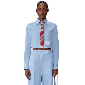 톰브라운 여성 클래식 셔츠 - Thom Browne Womens Dress Shirts -… - 1