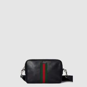 구찌 남성 웹 크로스바디 백 - Gucci Mens Web Crossbody Bag - g…