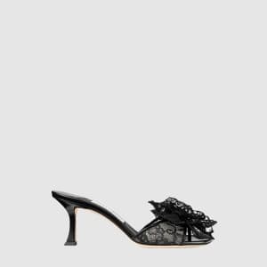 지미추 여성 스카이 코사지 플로럴 아플리케 레이스 뮬 - Jimmy Choo Womens …