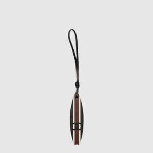 샤넬 남/녀 서프 보드 스트라이프 가죽 백참 - Chanel Unisex Surfboard…
