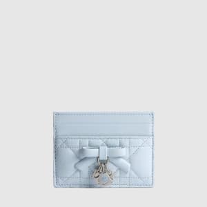 디올 여성 레이디 디올 프리지아 카드 지갑 - Dior Womens Lady Dior Fr…