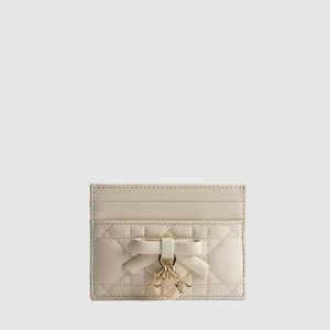 디올 여성 레이디 디올 프리지아 카드 지갑 - Dior Womens Lady Dior Fr…