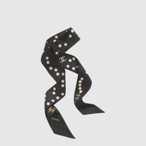 샤넬 여성 진주 실크 트윌리 - Chanel Womens Pearl Silk Twilly … - 1