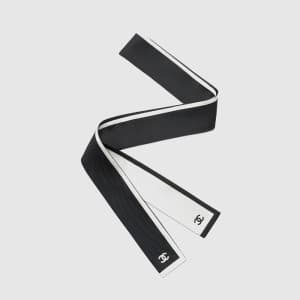 샤넬 여성 헤어밴드 실크 트윌 - Chanel Womens Silk Twill Hairba… - 1