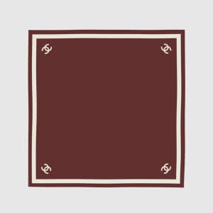 샤넬 여성 스퀘어 스카프 - Chanel Womens Square Scarf - acc83… - 1