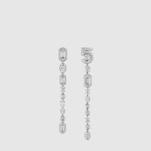 샤넬 여성 이터널 넘버5 드롭 이어링 - Chanel Womens Eternal N°5 E… - 1