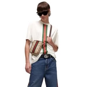 구찌 남성 라운드 반팔티 - Gucci Mens Round Tshirt - guc16187… - 1
