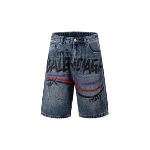 발렌시아가 남성 캐쥬얼 쇼츠 - Balenciaga Mens Casual Shorts - … - 1
