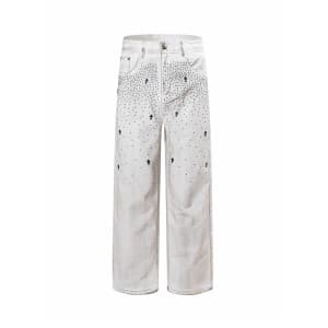 크롬하츠 남성 트렌디 청바지 - Chrom Hearts Mens Trendy Jeans -… - 1