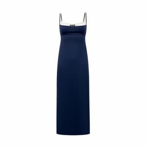 미우미우 여성 스트레치 저지 미디 드레스 - Miumiu Womens Stretch Jer… - 1