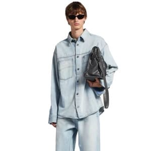 발렌시아가 남성 클래식 셔츠 - Balenciaga Mens Classic Shirts -… - 1