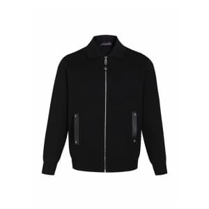 루이비통 남성 니트 블루종 - Louis vuitton Mens Knit Blouson -… - 1