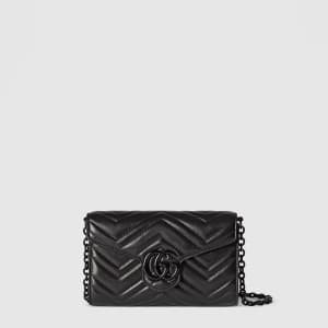 구찌 여성 GG 마몬트 월렛 온 체인 - Gucci Womens GG Marmont Wal…