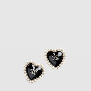샤넬 여성 하트 이어링 - Chanel Womens Heart Earring - acc86… - 1