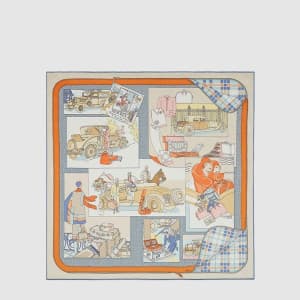 에르메스 여성 콩포르 앙 오토모빌 스카프 - Hermes Womens Confort en … - 1