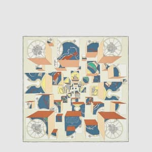 에르메스 여성 스프링스 스카프 - Hermes Womens Springs Springs s…