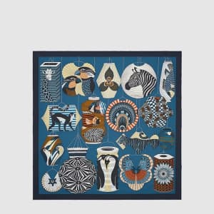 에르메스 여성 랜턴 풍선 코케이드 스카프 - Hermes Womens Lanternes B…
