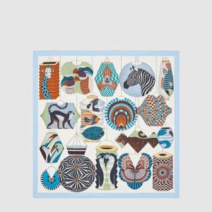 에르메스 여성 랜턴 풍선 코케이드 스카프 - Hermes Womens Lanternes B…